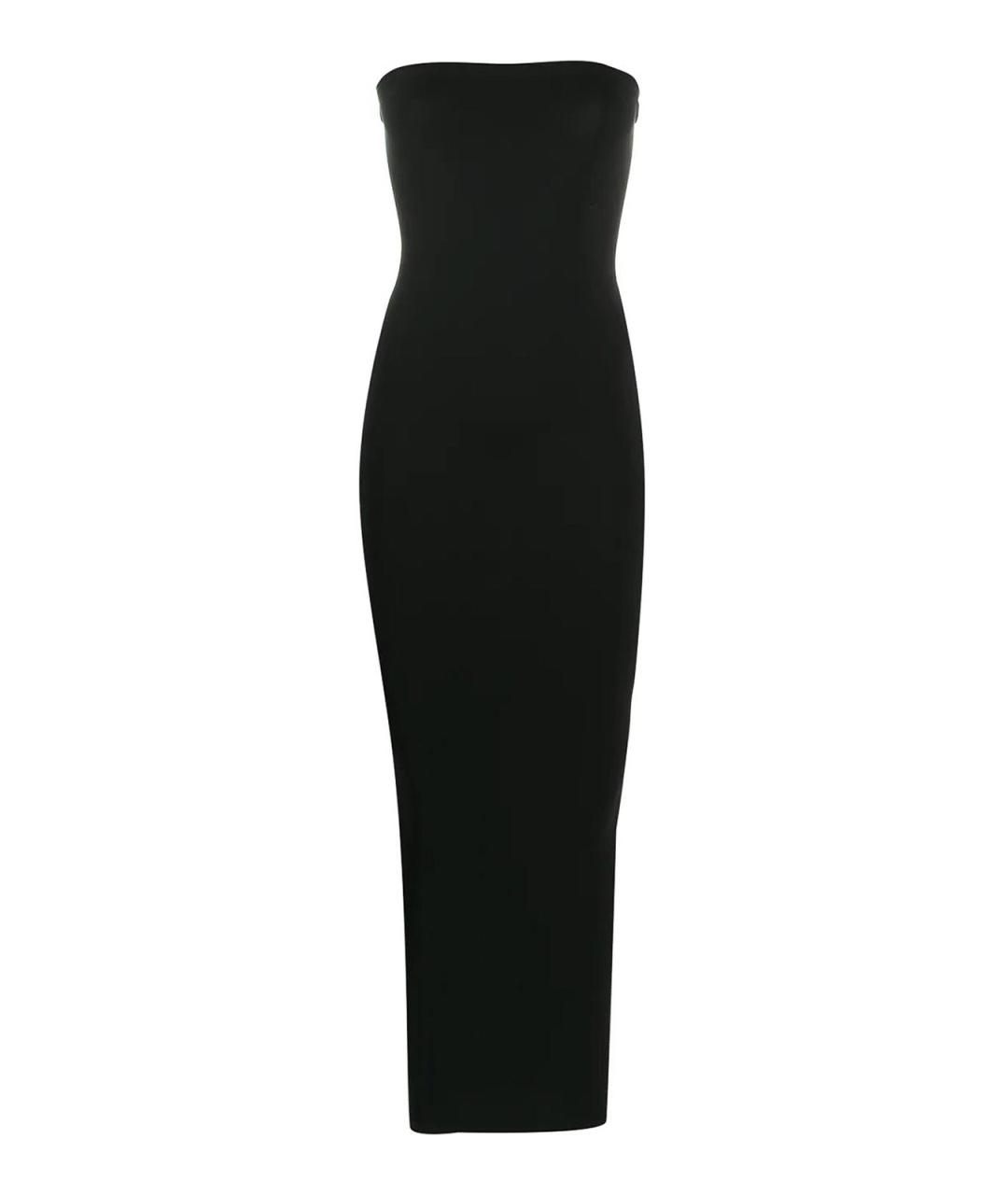 WOLFORD Черное полиамидовое повседневное платье, фото 1