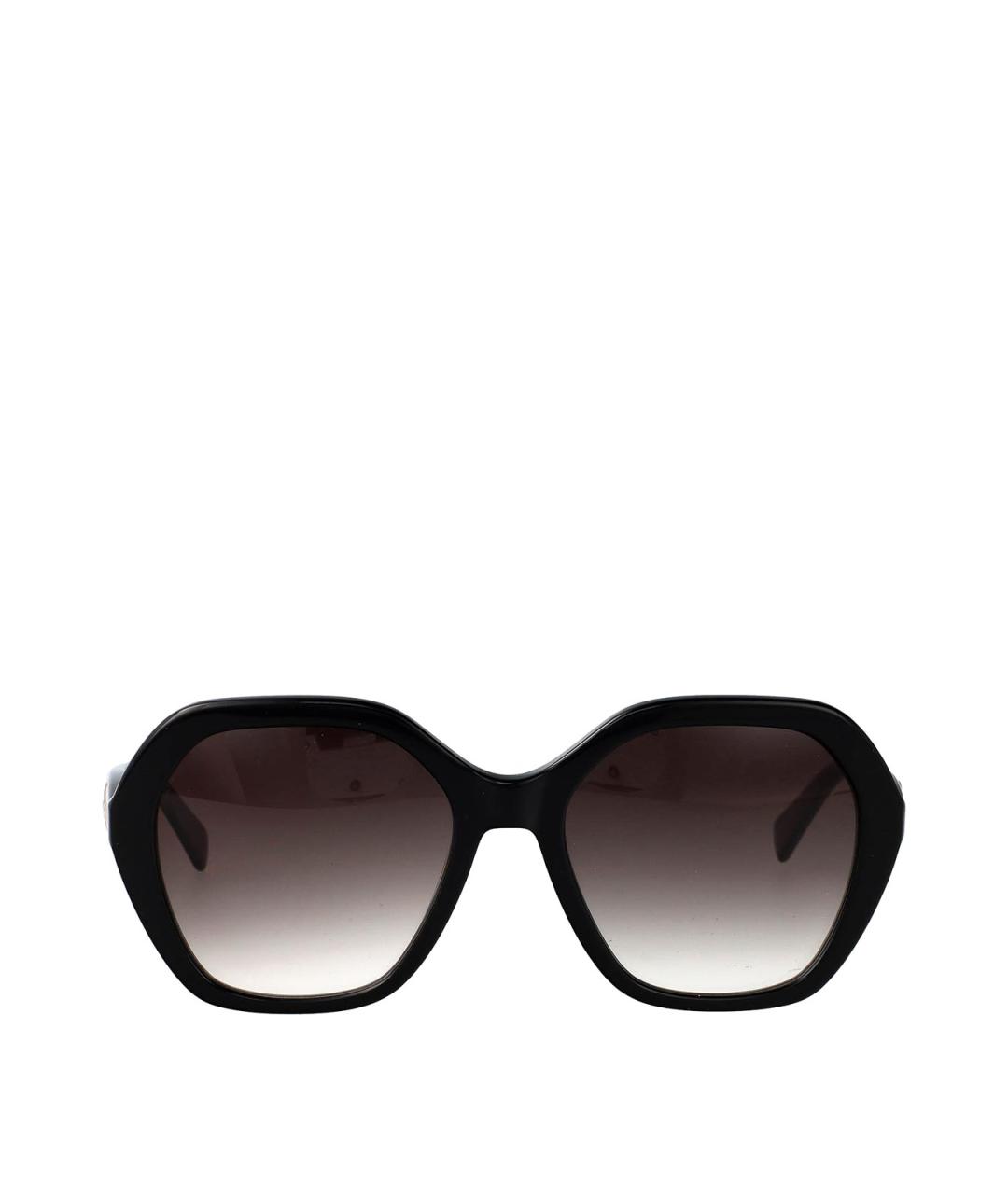 LONGCHAMP Черные пластиковые солнцезащитные очки, фото 1