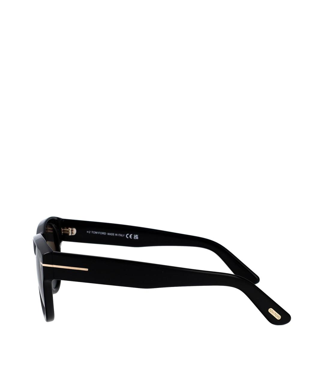 TOM FORD Черные солнцезащитные очки, фото 3