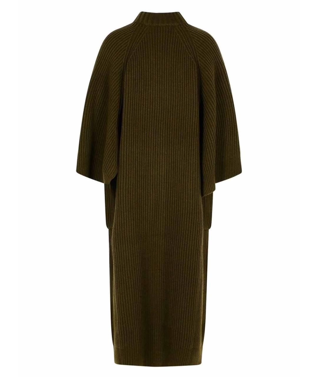 MAX MARA Зеленый шерстяной кардиган, фото 3