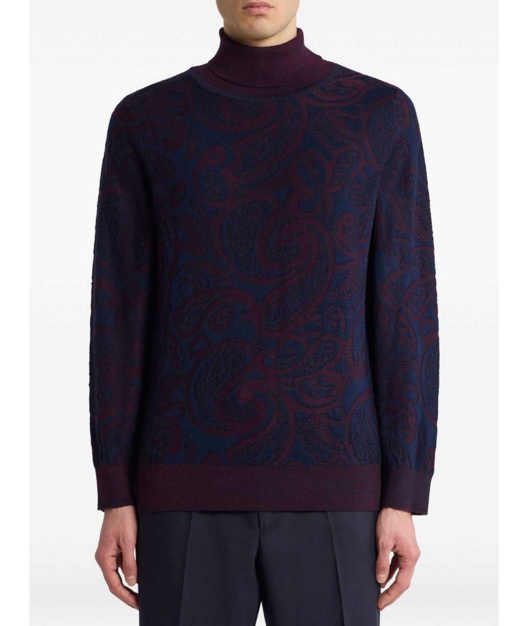 ETRO Мульти шерстяной джемпер / свитер, фото 2
