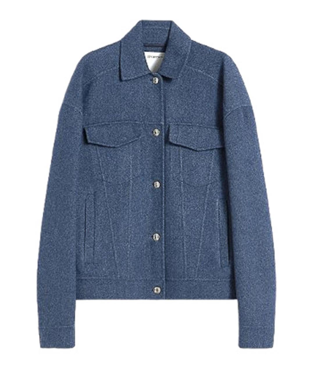 SPORTMAX Синяя рубашка, фото 1