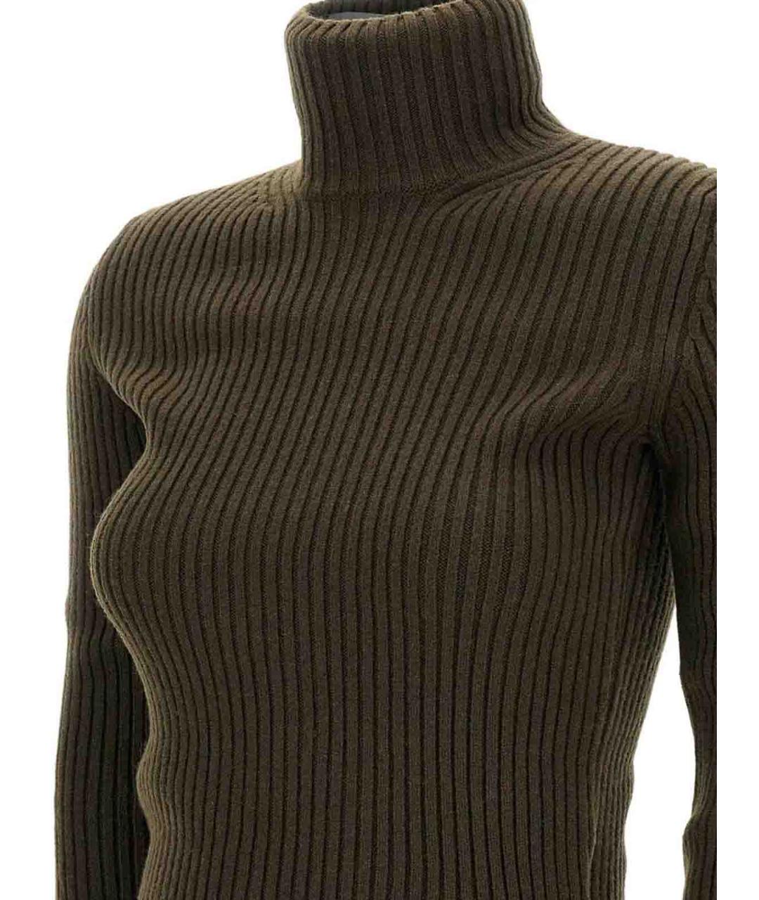 MAX MARA Зеленый кашемировый джемпер / свитер, фото 2