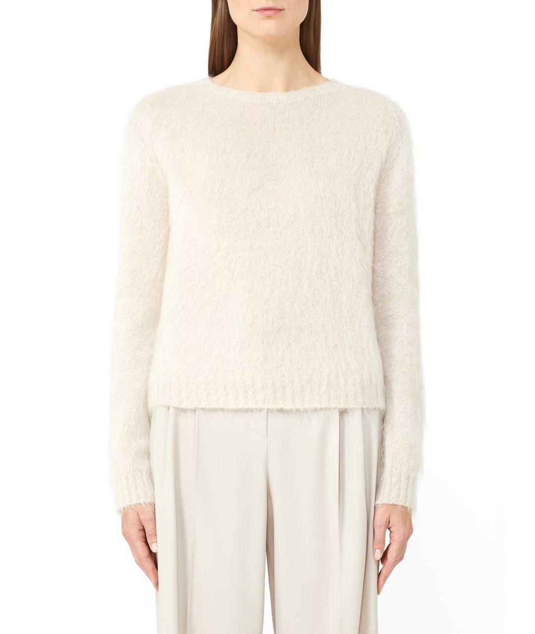 MAX MARA STUDIO Бежевый джемпер / свитер, фото 4