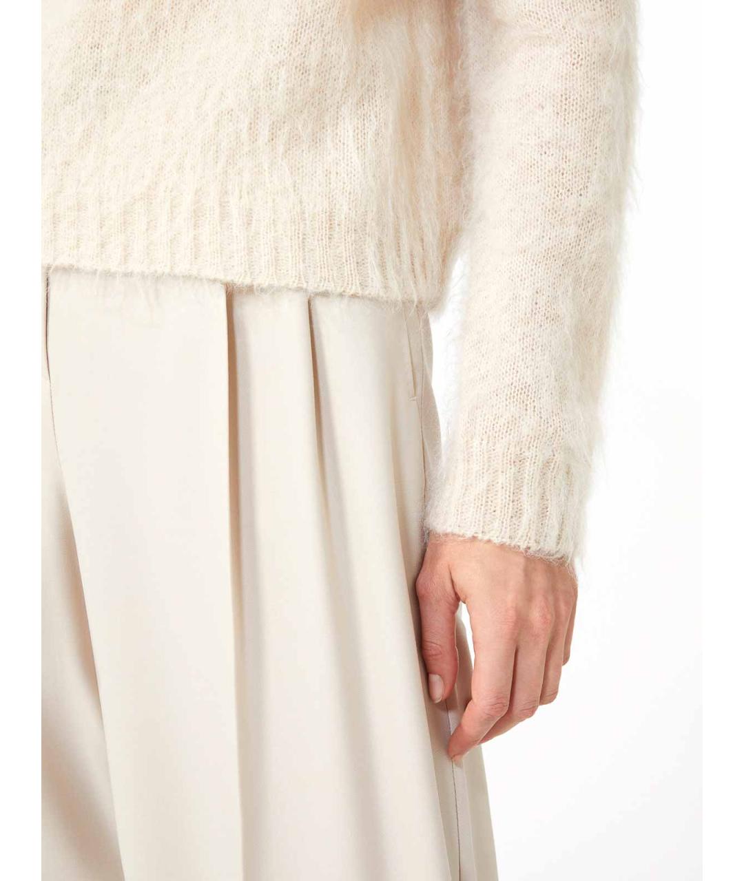 MAX MARA STUDIO Бежевый джемпер / свитер, фото 3