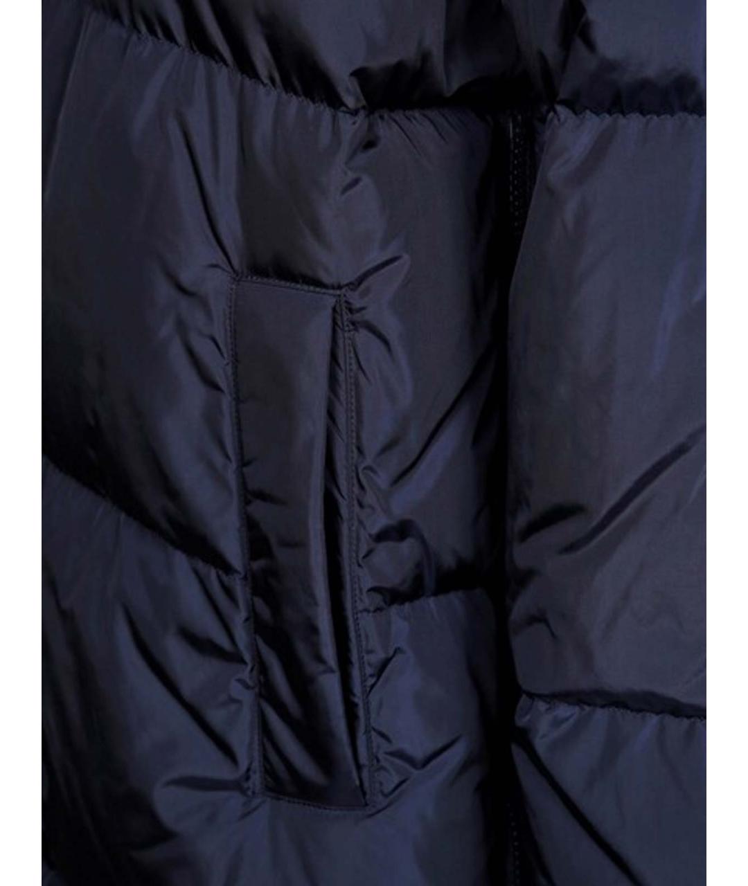 WEEKEND MAX MARA Синяя полиамидовая парка, фото 3