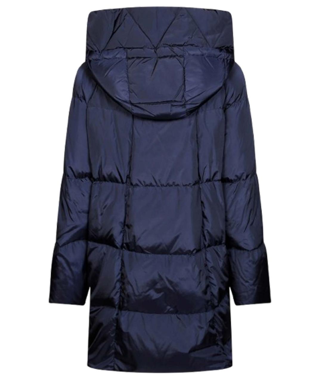 WEEKEND MAX MARA Синяя полиамидовая парка, фото 2