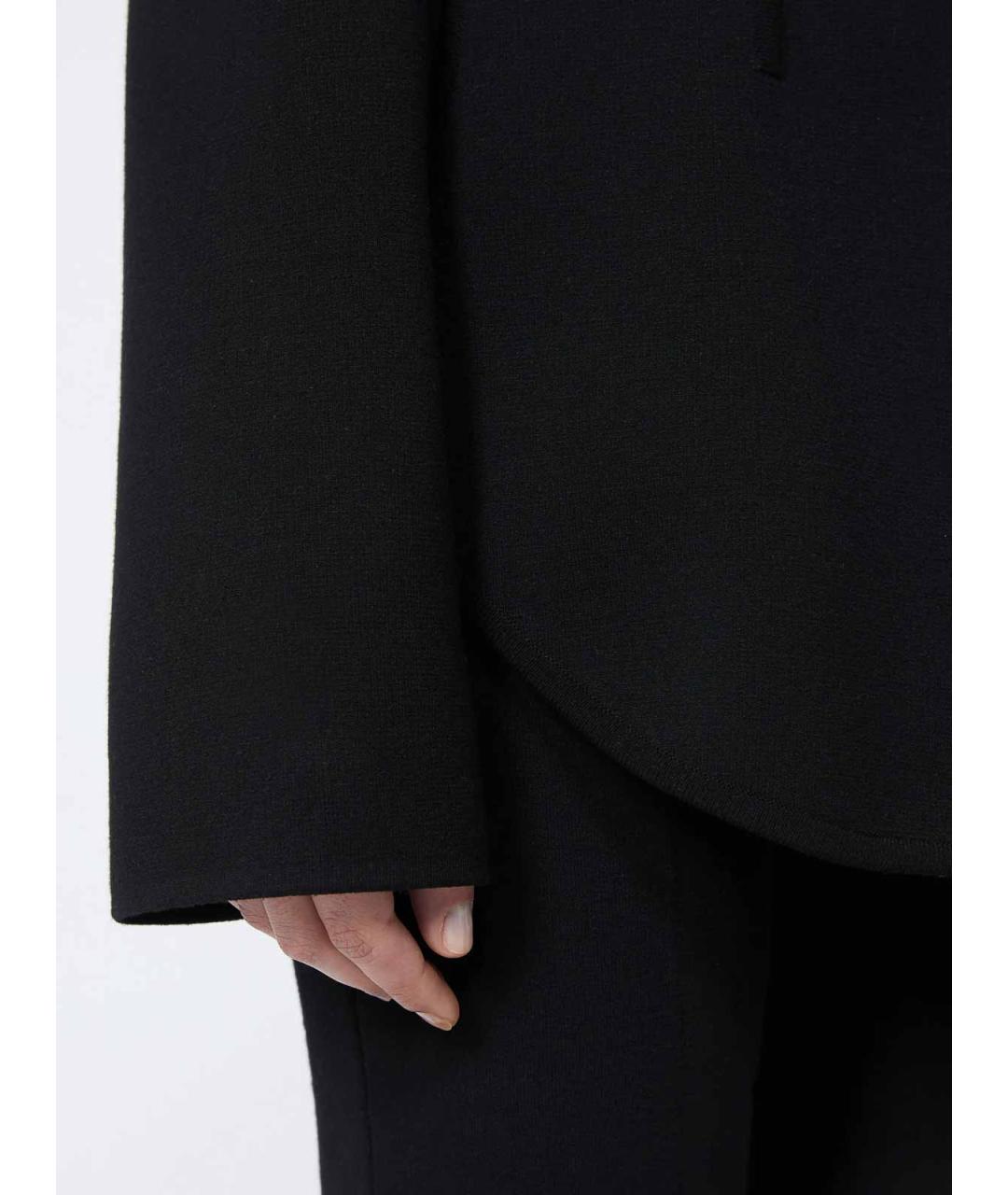 SPORTMAX Черная полиэстеровая рубашка, фото 6