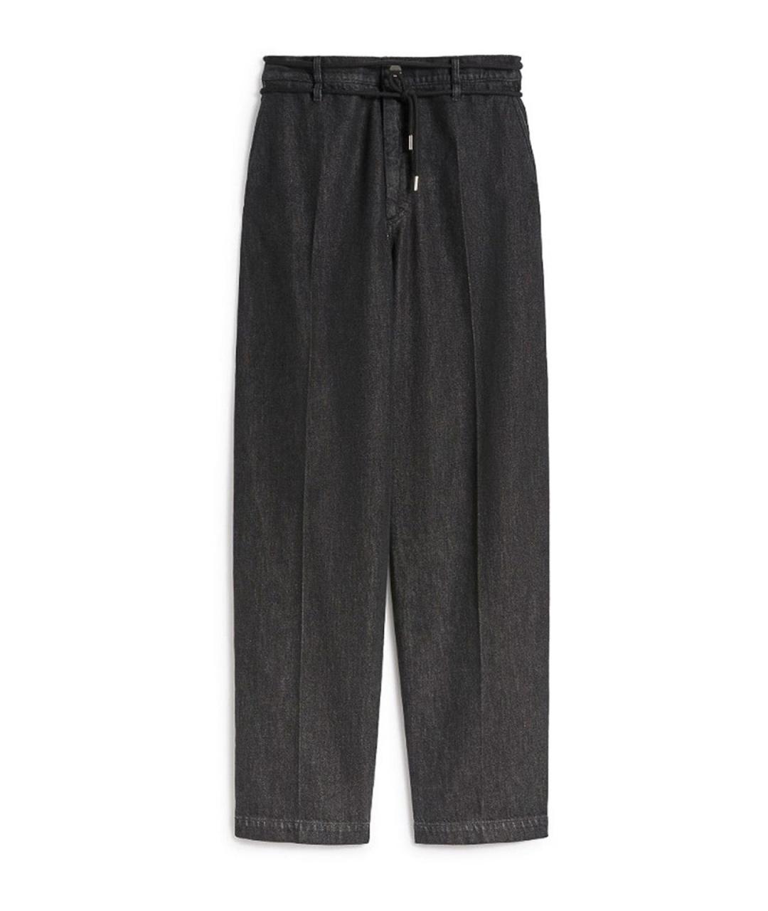 SPORTMAX Черный ремень, фото 1