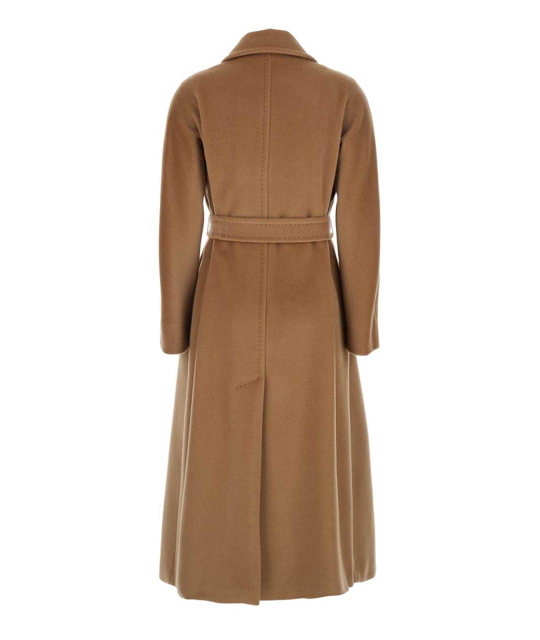 MAX MARA STUDIO Бежевое шерстяное пальто, фото 2
