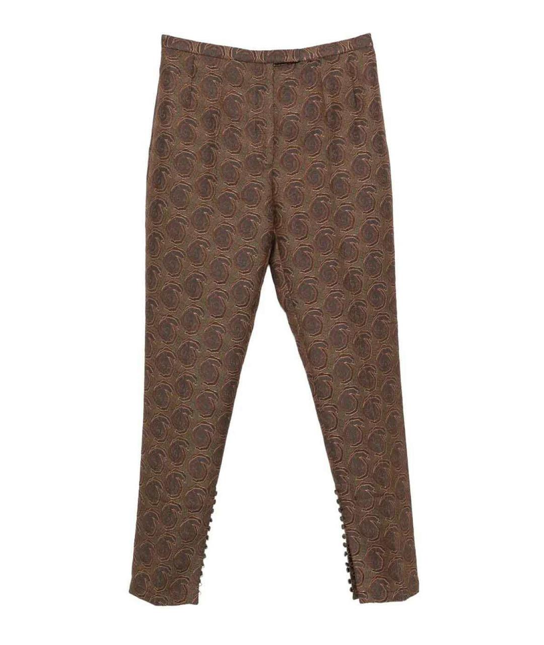 DRIES VAN NOTEN Мульти брюки узкие, фото 1