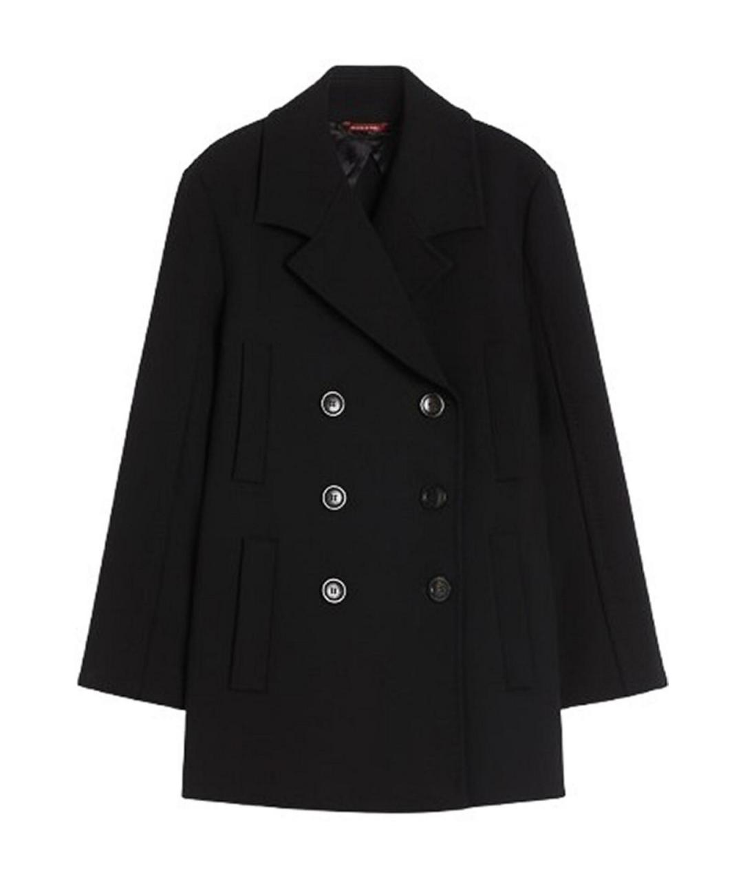 MAX MARA STUDIO Черная полиэстеровая куртка, фото 1