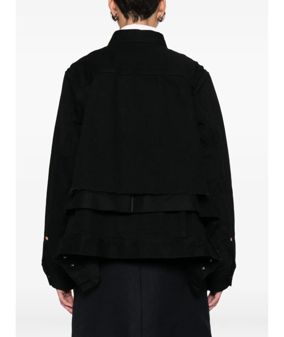 SACAI Синяя шерстяная куртка, фото 5