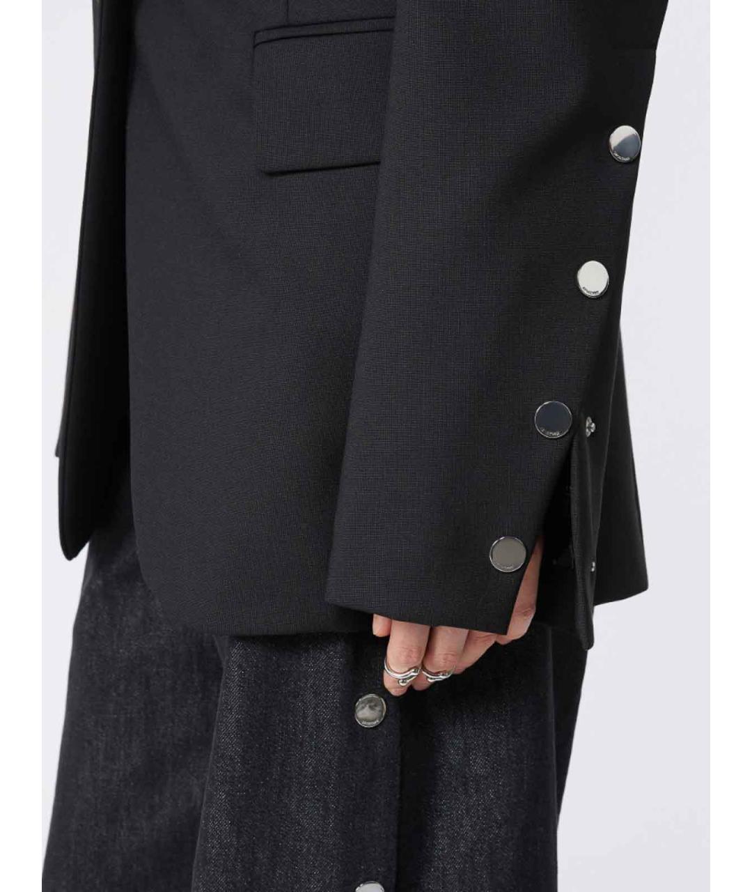 SPORTMAX Черная шерстяная куртка, фото 5