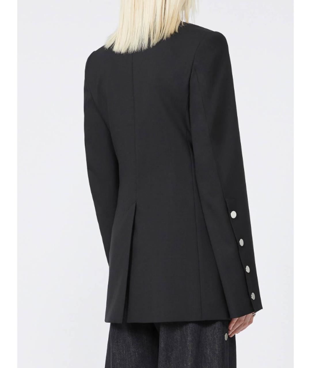 SPORTMAX Черная шерстяная куртка, фото 4