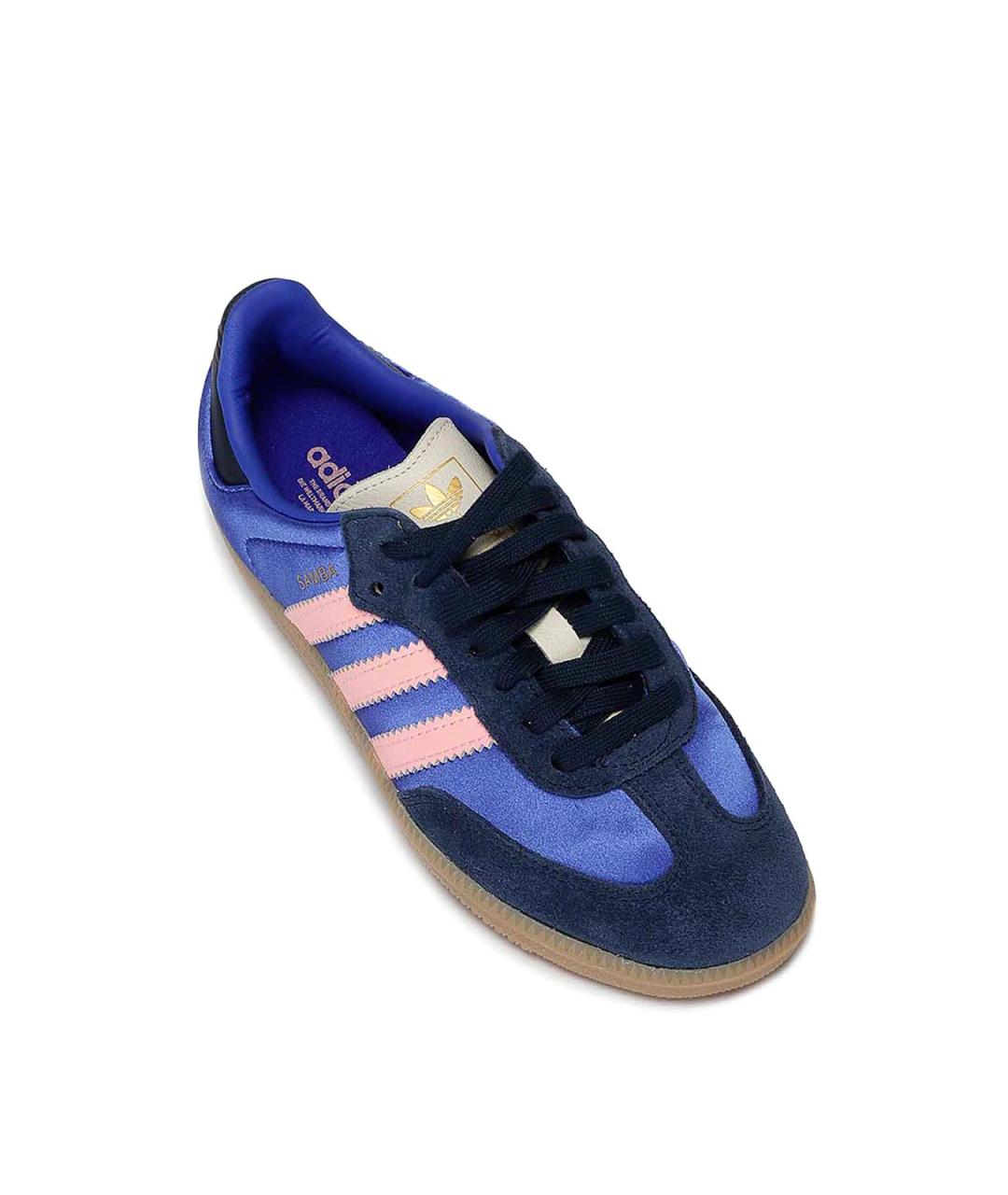 ADIDAS Синие кроссовки, фото 2