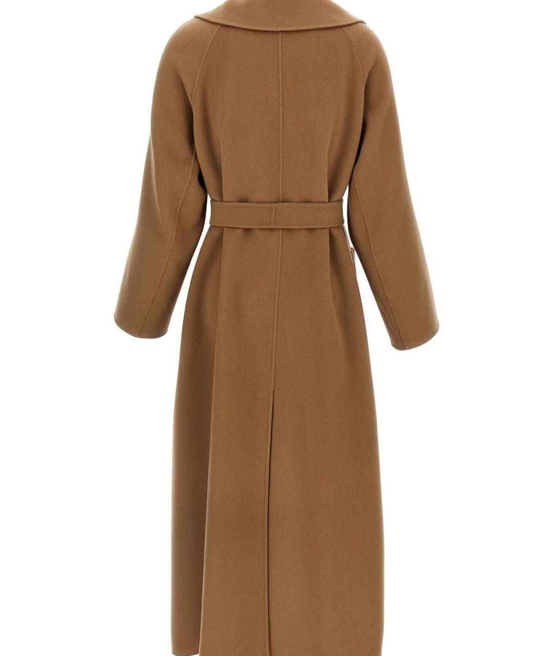 'S MAX MARA Бежевое шерстяное пальто, фото 2