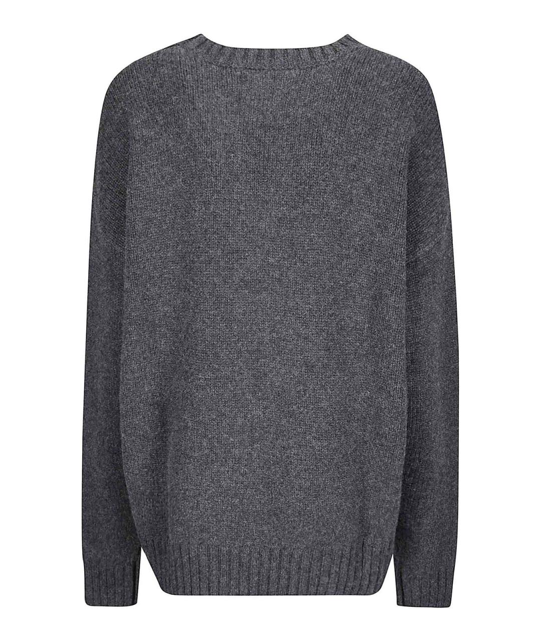 EXTREME CASHMERE Черный кашемировый джемпер / свитер, фото 2