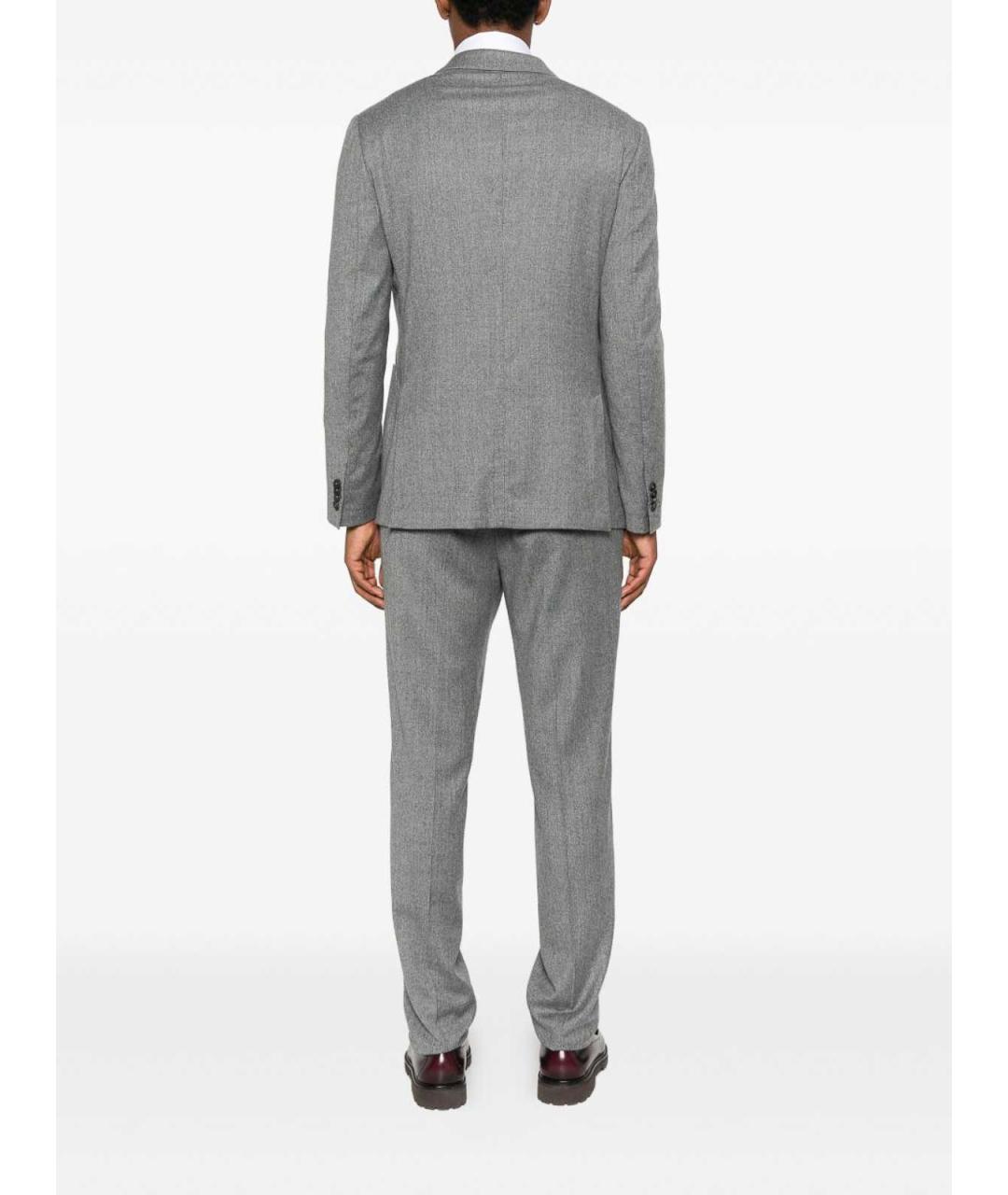 ZEGNA Серый классический костюм, фото 3