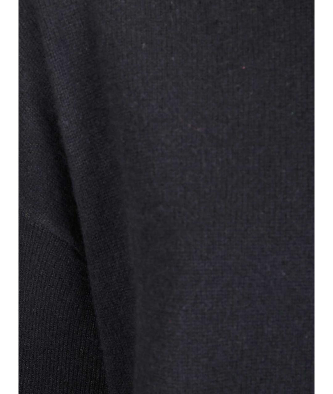 EXTREME CASHMERE Черный кашемировый джемпер / свитер, фото 3