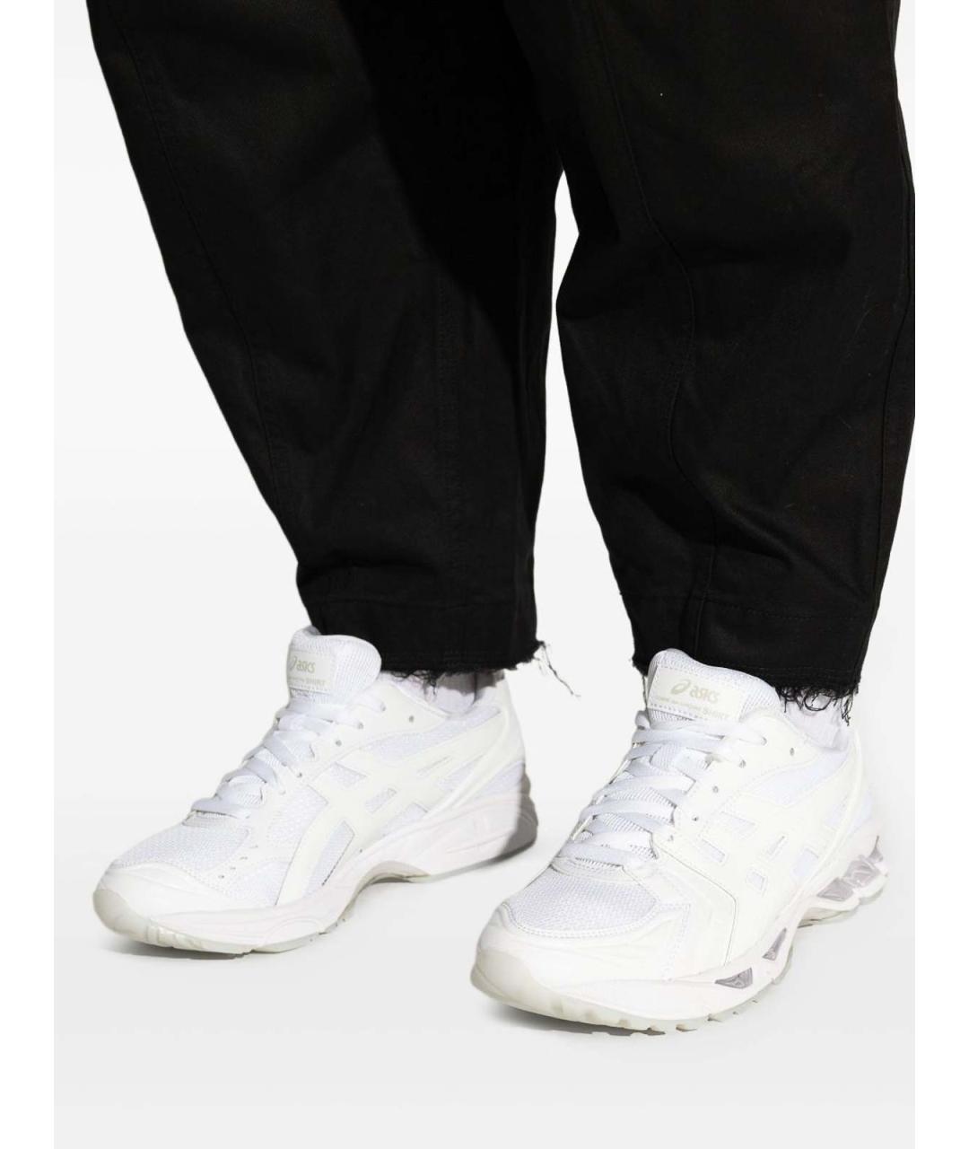 COMME DES GARÇONS Белые текстильные низкие кроссовки / кеды, фото 5