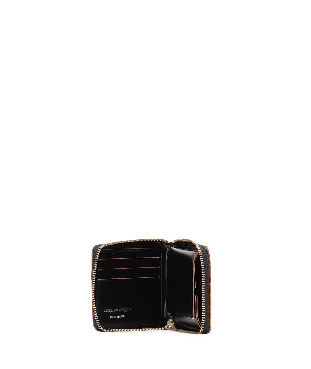 COMME DES GARÇONS WALLET Черный кожаный кошелек, фото 3
