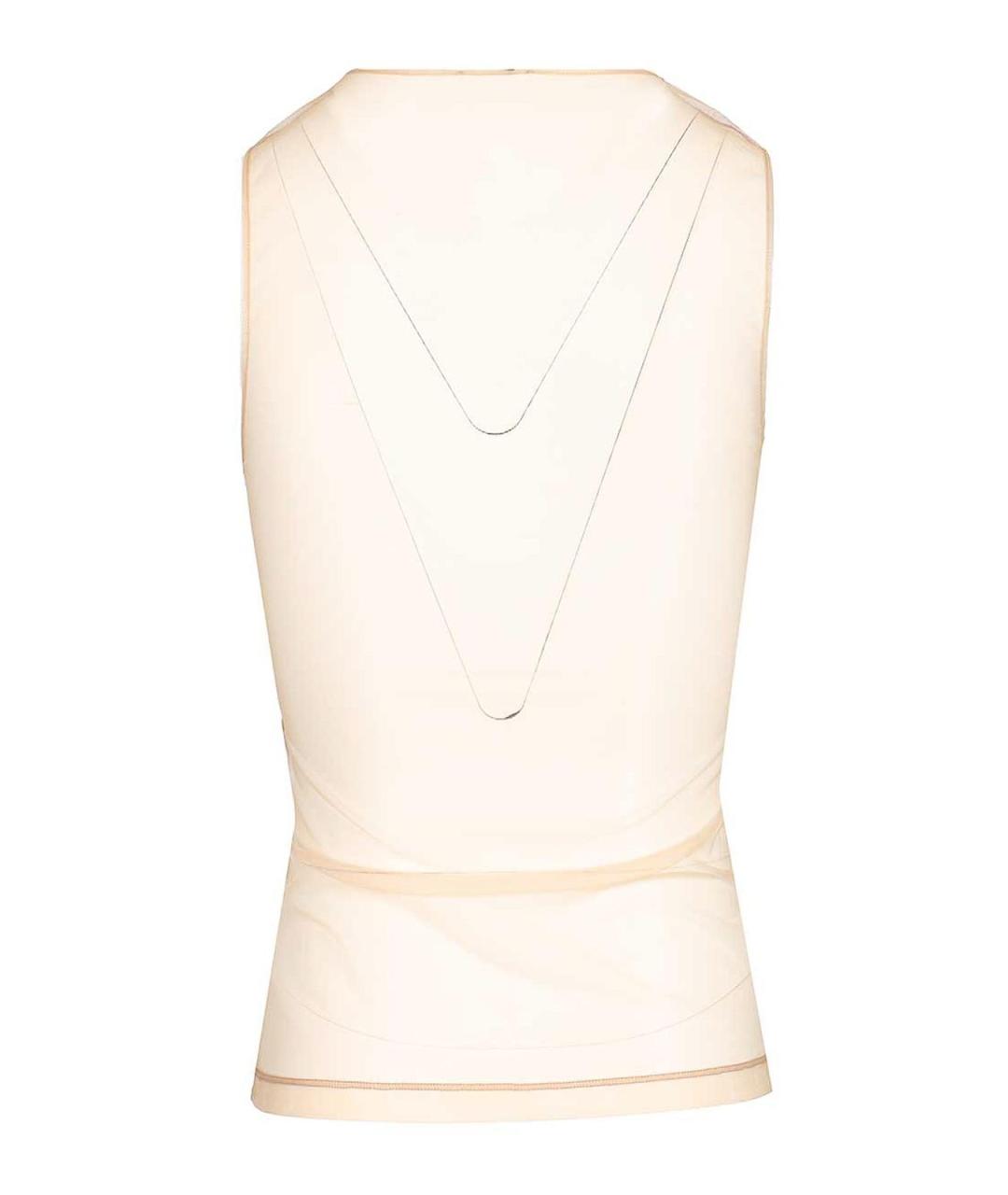 COURREGES Белая синтетическая майка, фото 2
