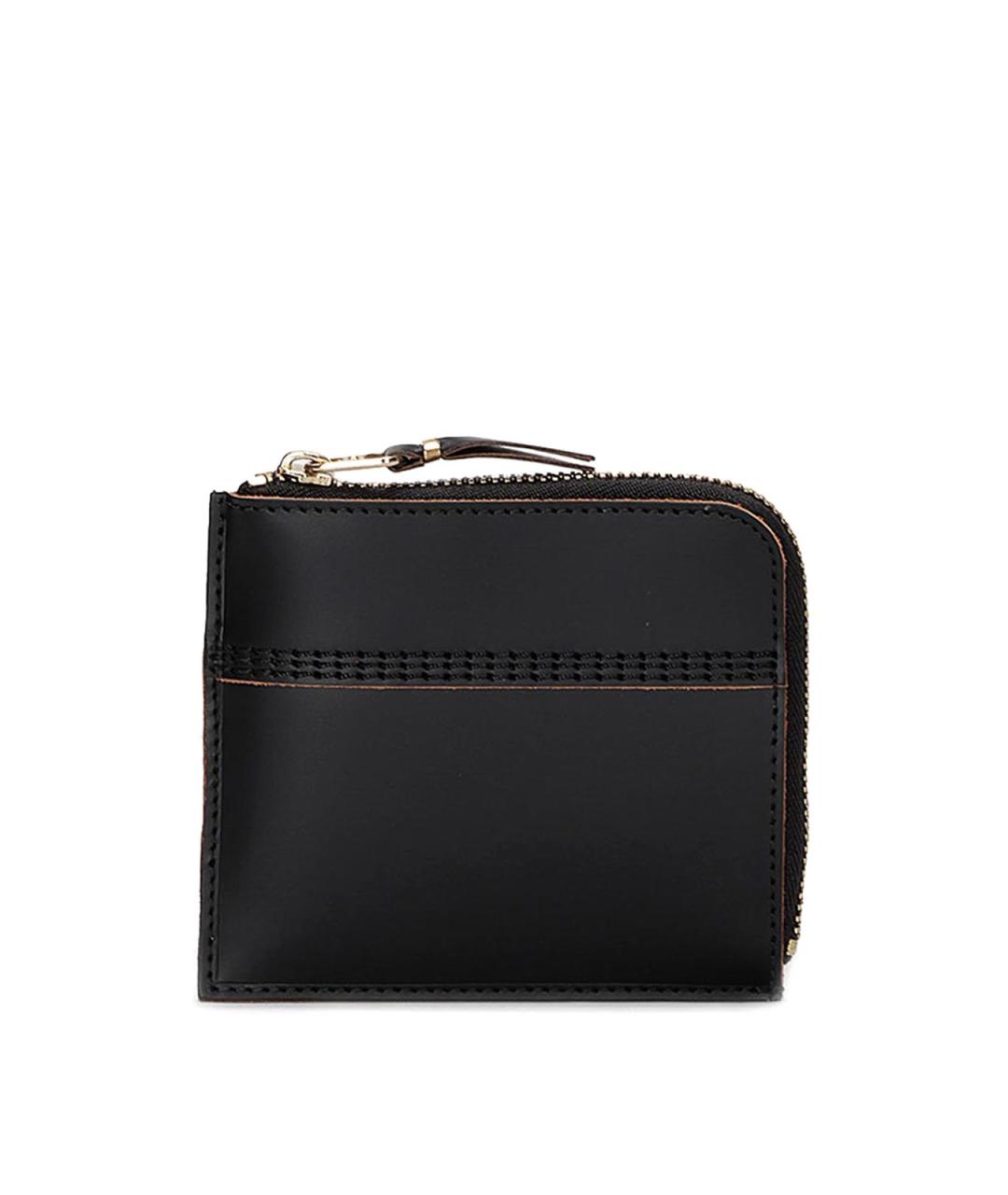 COMME DES GARÇONS WALLET Черный кожаный кошелек, фото 1