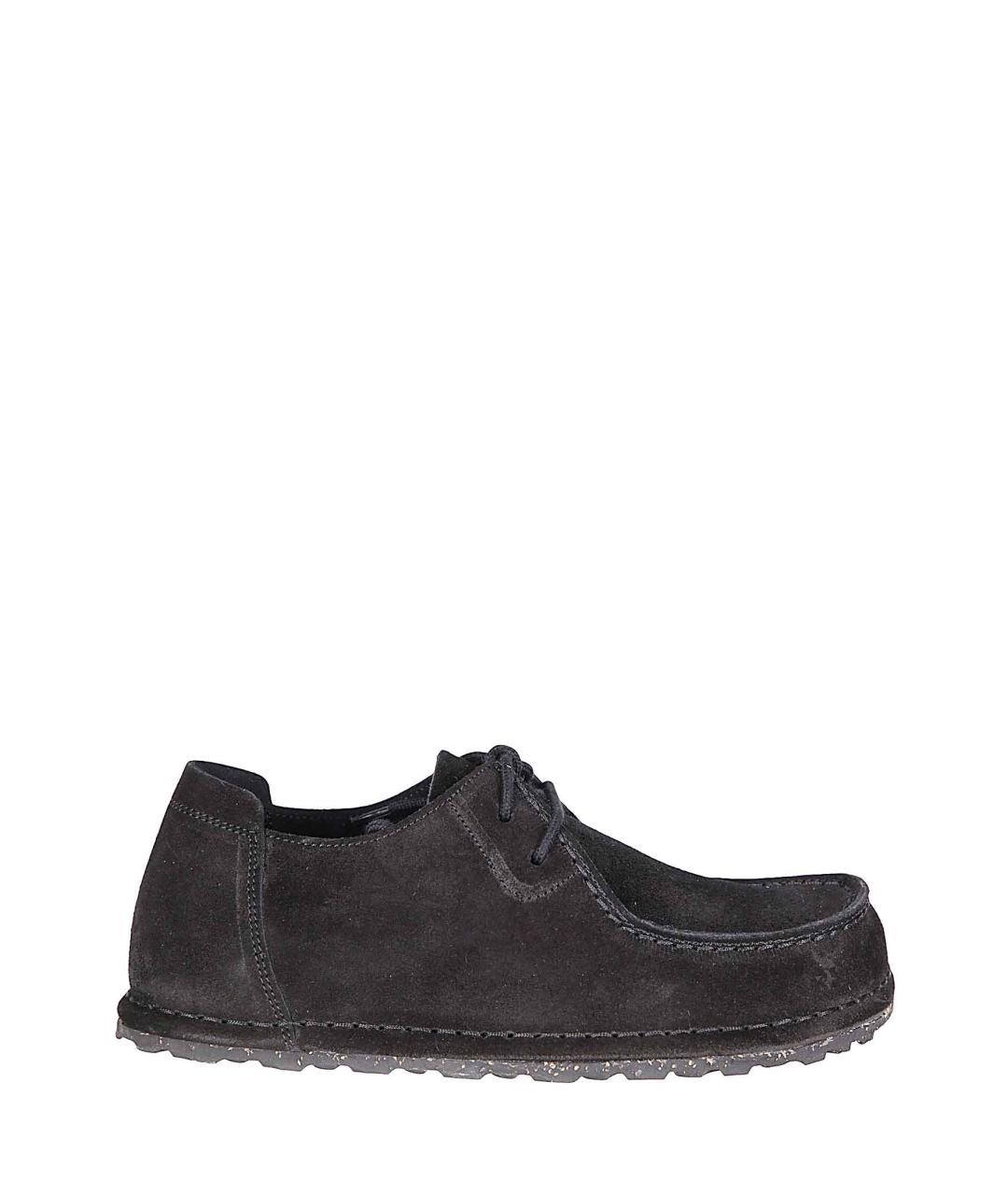 BIRKENSTOCK Черные замшевые ботинки, фото 1