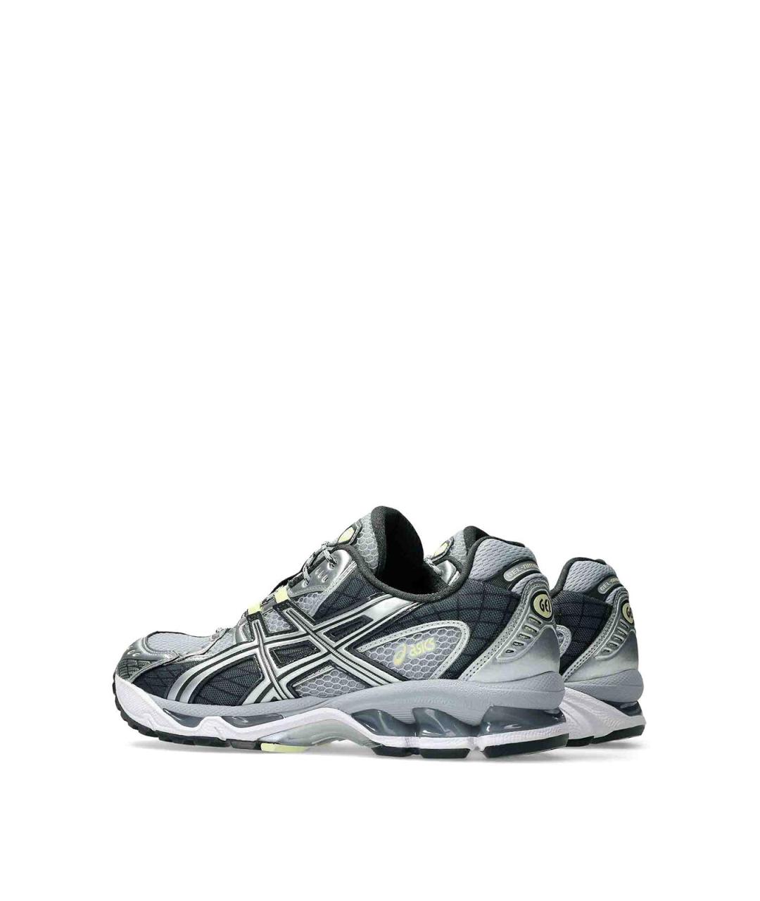 ASICS Серые кожаные низкие кроссовки / кеды, фото 4