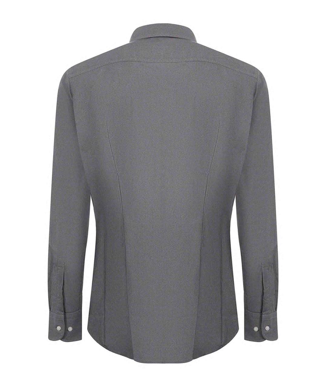 HUGO BOSS Серая кэжуал рубашка, фото 3