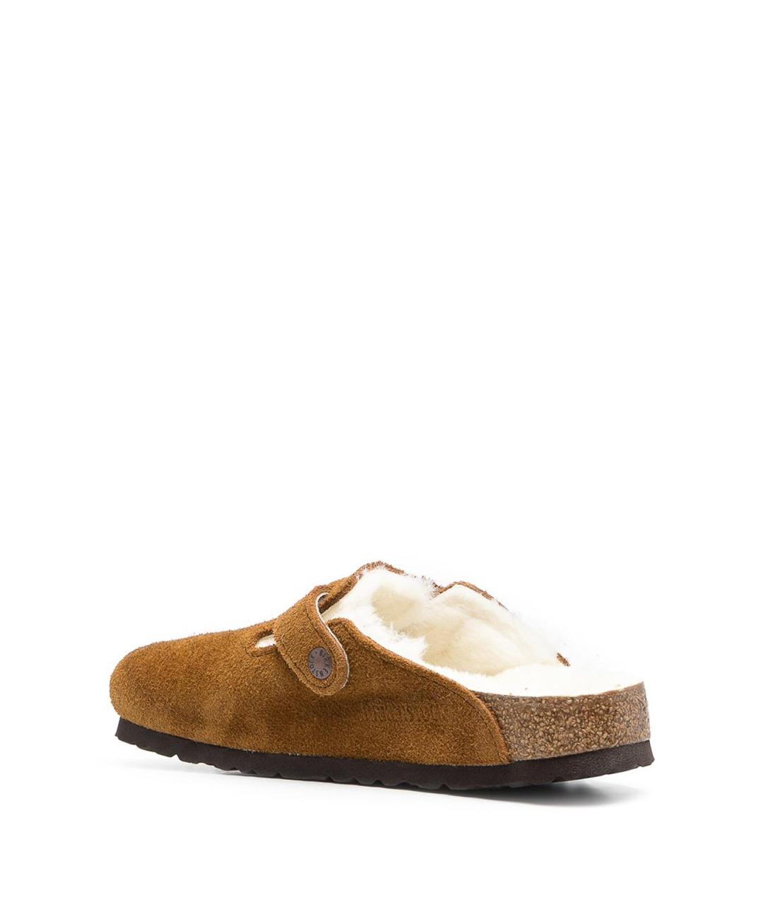 BIRKENSTOCK Коричневые замшевые лоферы, фото 3