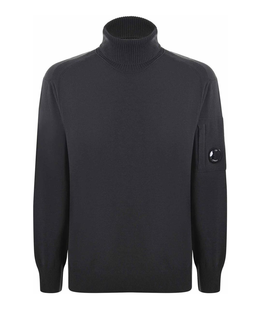 CP COMPANY Серая шерстяная водолазка, фото 1