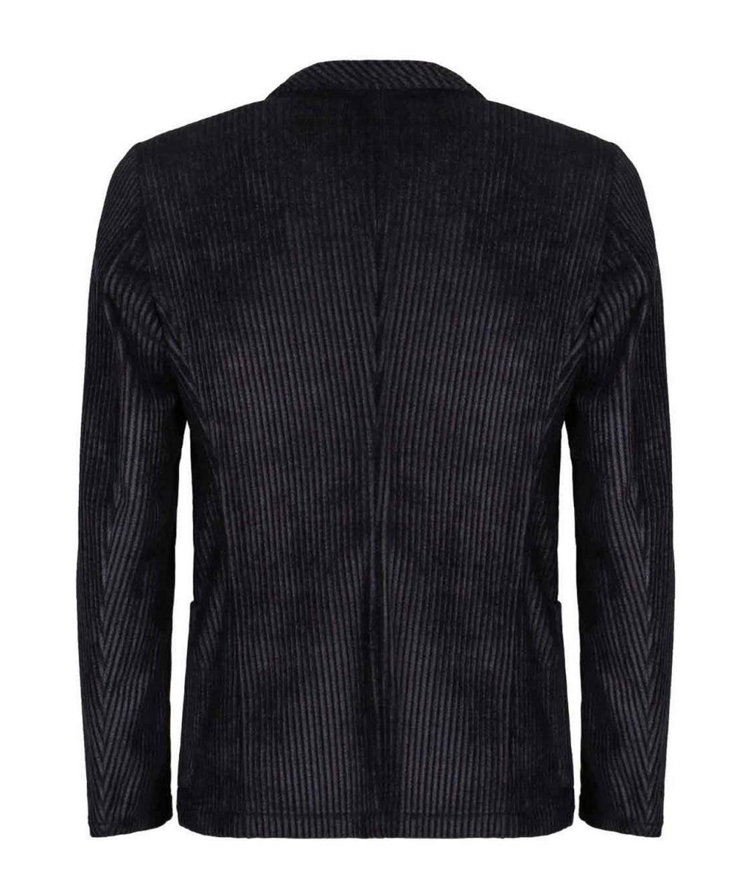 EMPORIO ARMANI Синий полиэстеровый пиджак, фото 2