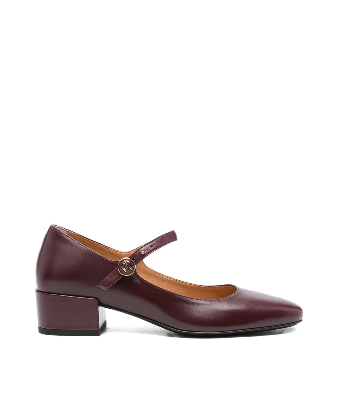 TOD'S Коричневые кожаные туфли, фото 1
