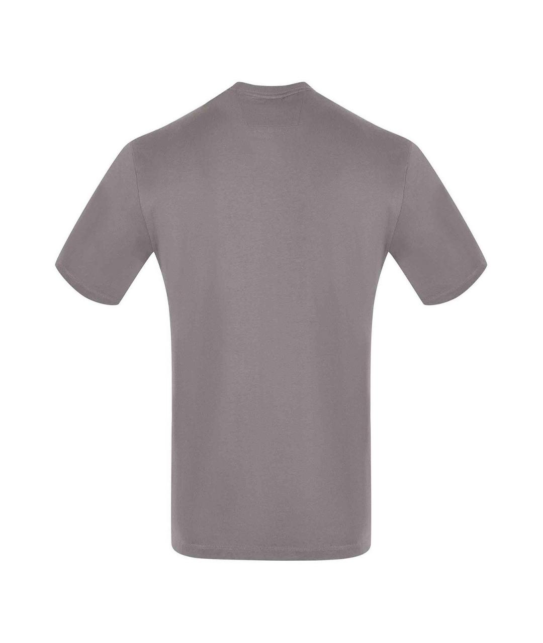 CP COMPANY Серая хлопковая футболка, фото 3
