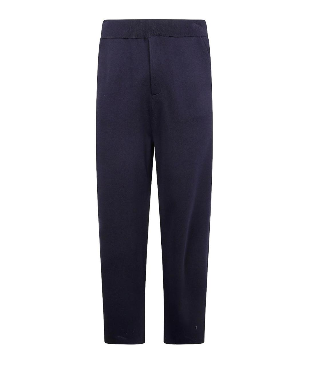 EMPORIO ARMANI Синие повседневные брюки, фото 1