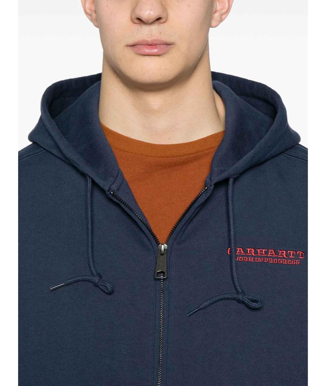 CARHARTT Синий полиэстеровый джемпер / свитер, фото 5