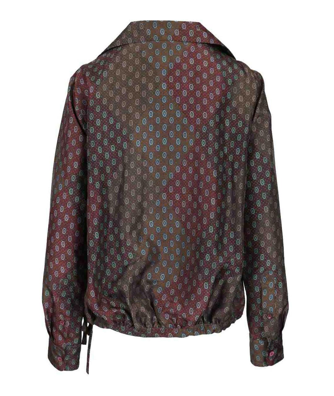 DRIES VAN NOTEN Мульти шелковая блузы, фото 2