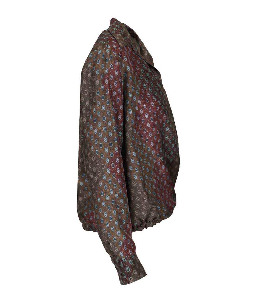 DRIES VAN NOTEN Мульти шелковая блузы, фото 3