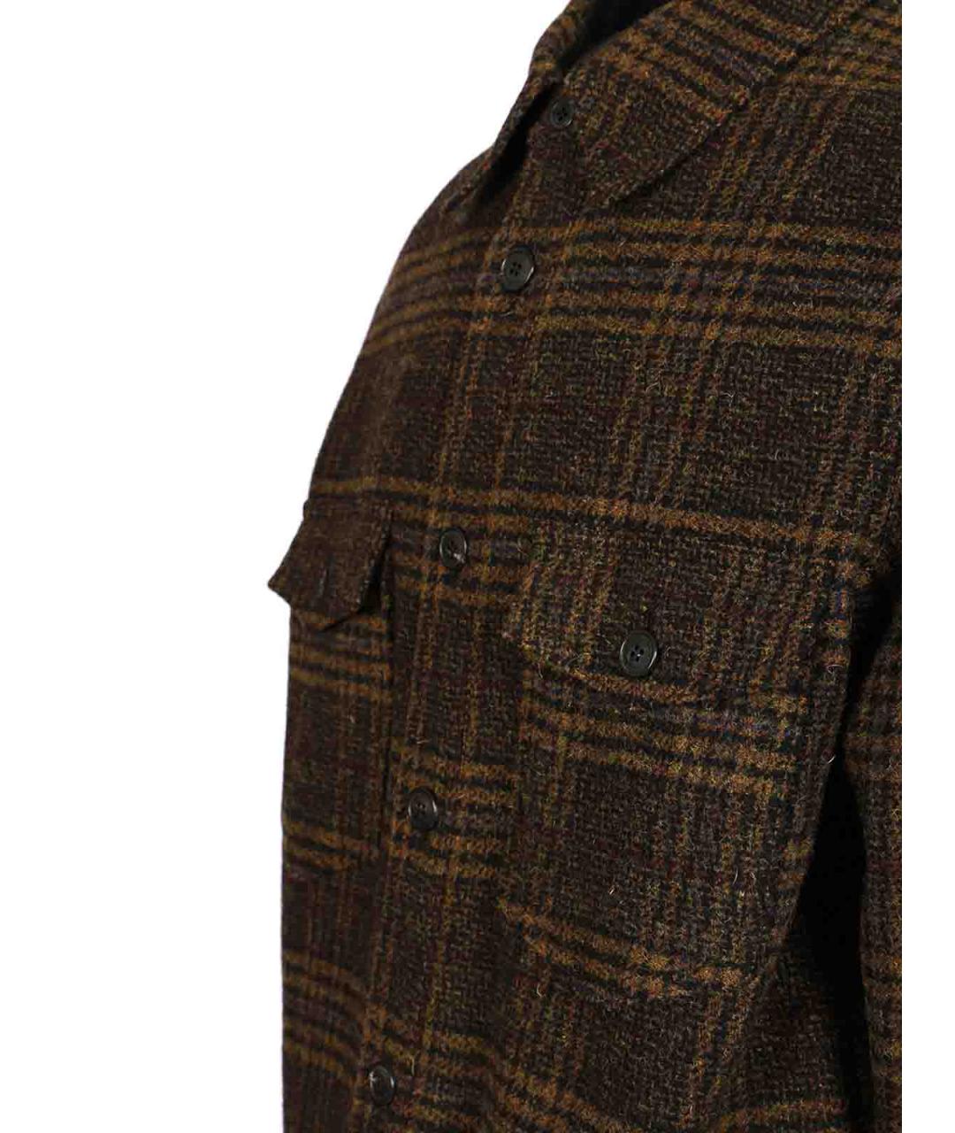 ISABEL MARANT Зеленая шерстяная классическая рубашка, фото 3