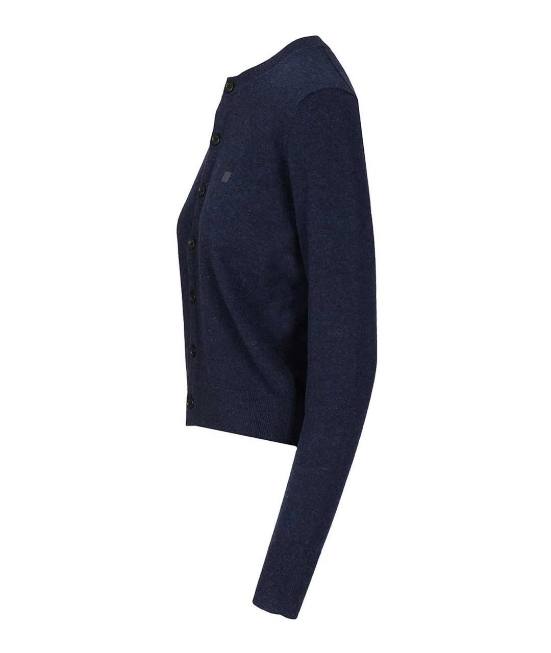 ACNE STUDIOS Черный шерстяной кардиган, фото 3