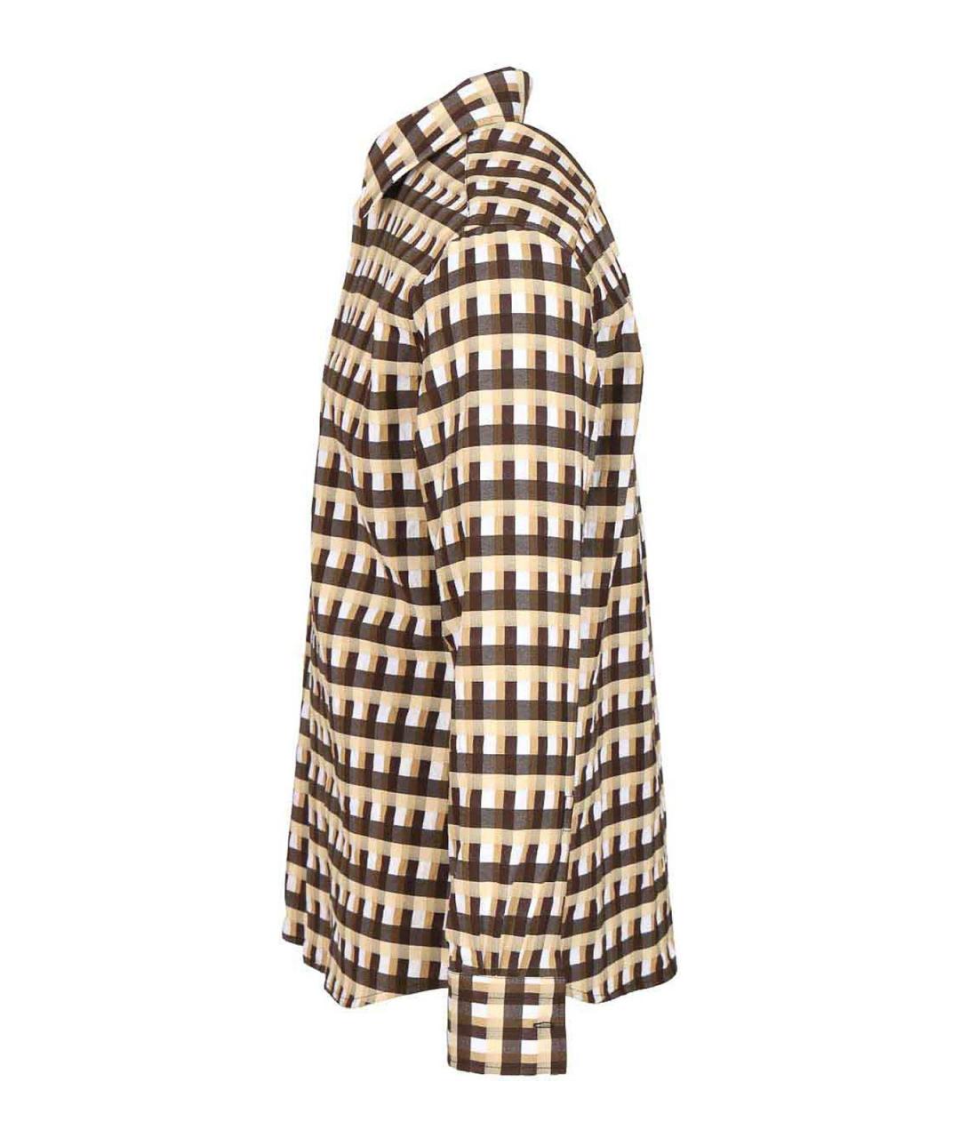 BOTTEGA VENETA Мульти хлопковая классическая рубашка, фото 3