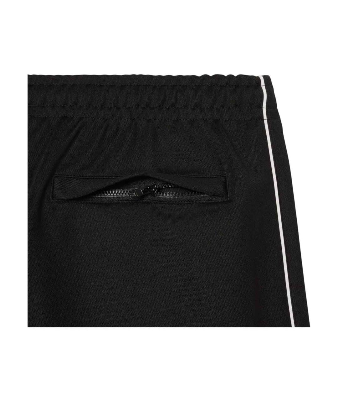 LACOSTE Черные полиэстеровые повседневные брюки, фото 4