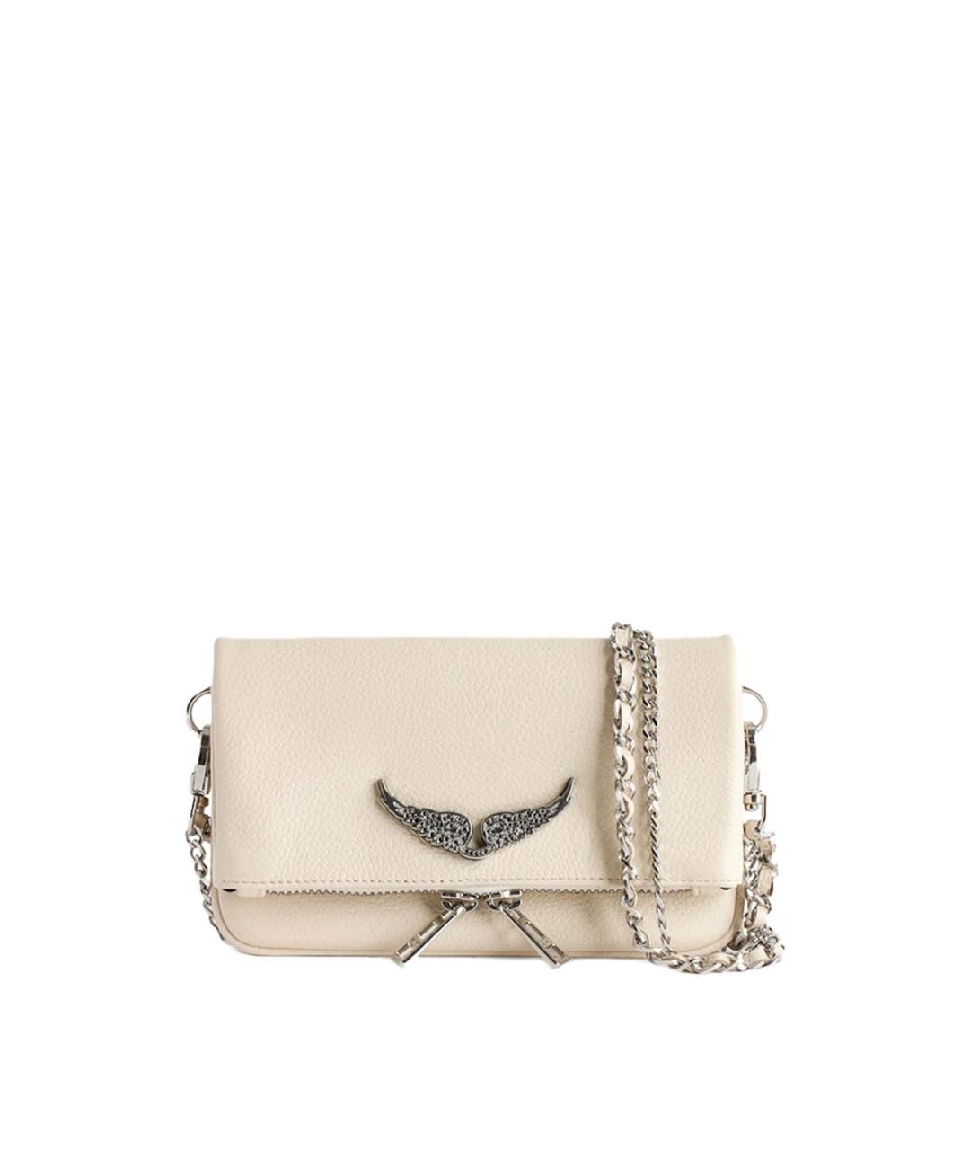ZADIG & VOLTAIRE Желтая кожаная сумка тоут, фото 1