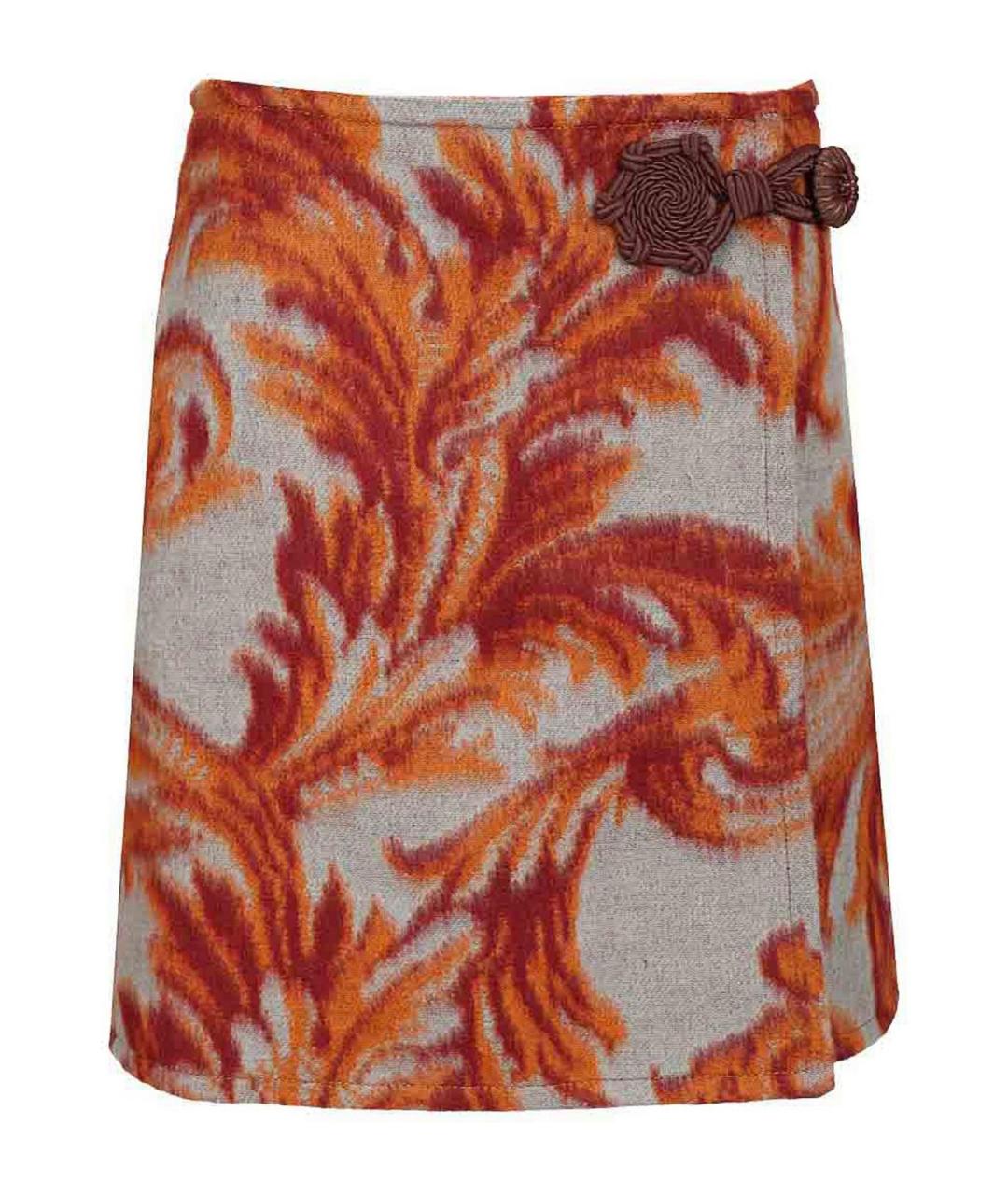 ETRO Мульти шерстяная юбка мини, фото 1