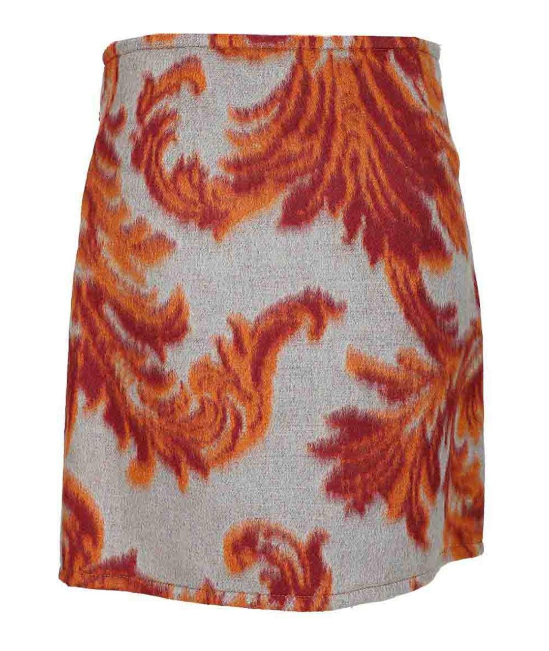 ETRO Мульти шерстяная юбка мини, фото 2