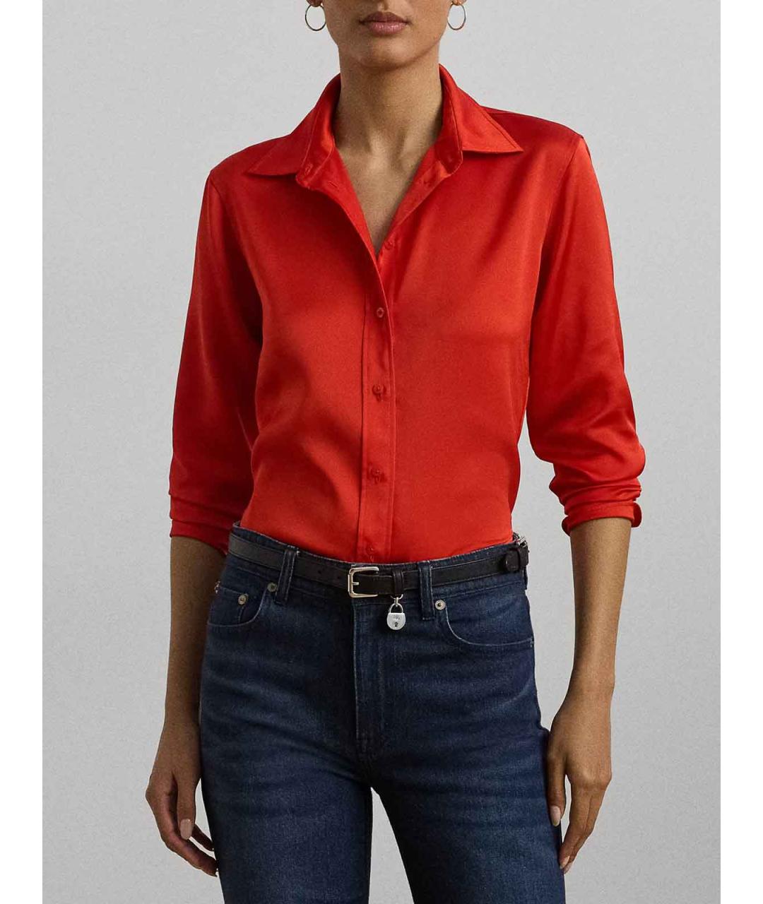 RALPH LAUREN Полиэстеровая рубашка, фото 3