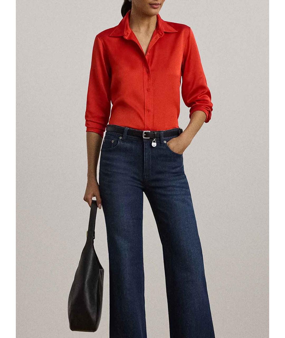 RALPH LAUREN Полиэстеровая рубашка, фото 2
