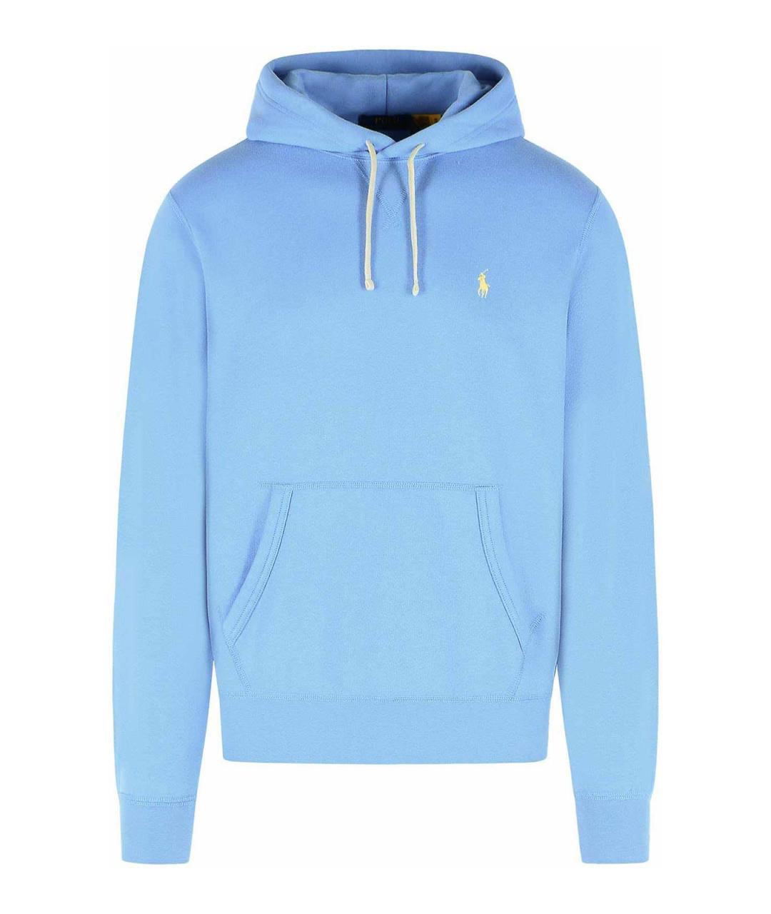 POLO RALPH LAUREN Голубой полиэстеровый джемпер / свитер, фото 1